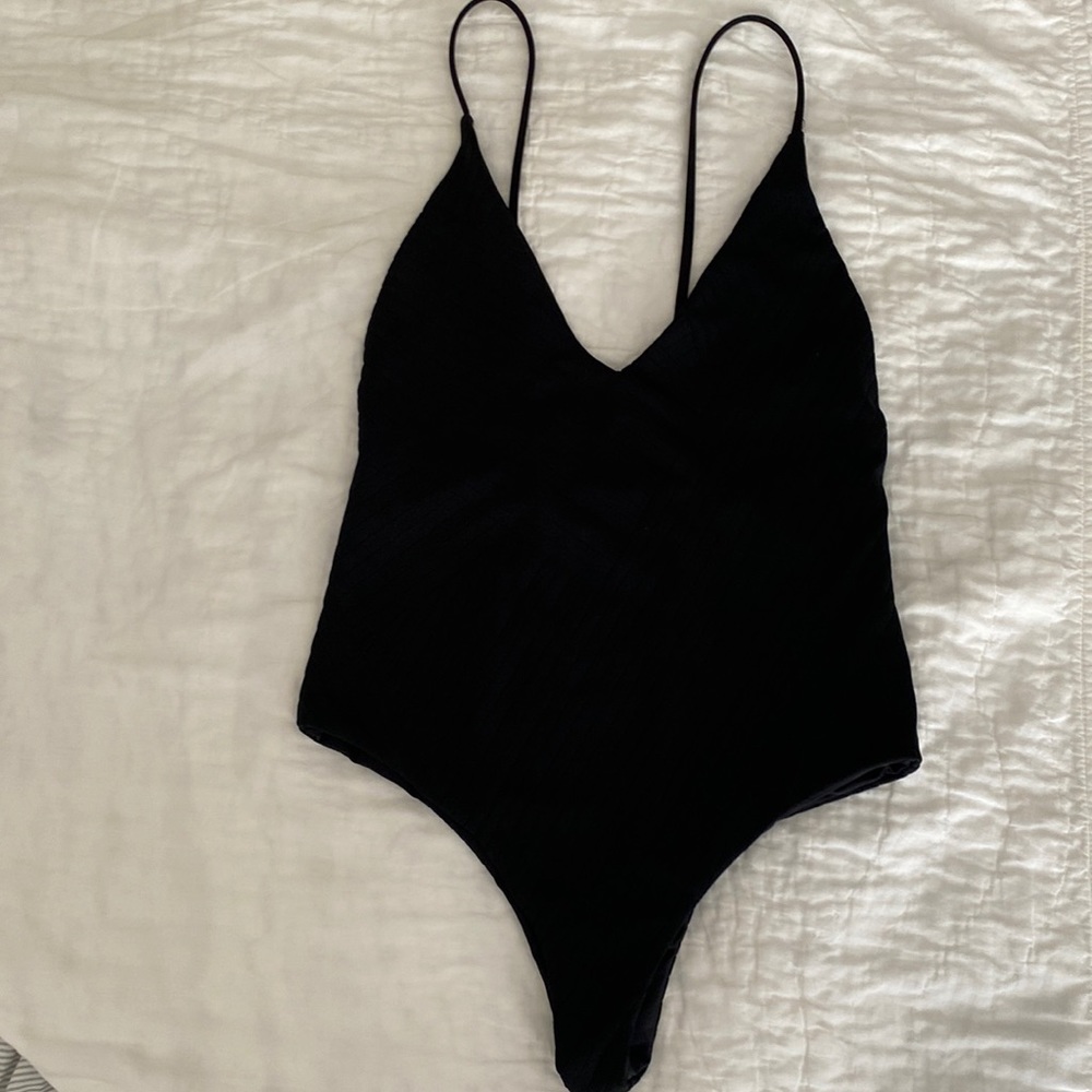 Beach Riot x Stone Cold Fox one piece swimsuit
